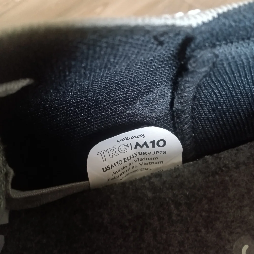 ❌SOLD❌Allbirds Tree Runner Go Utility TRG M10 Men’s Size 10 New Without Box - Picture 11 of 15